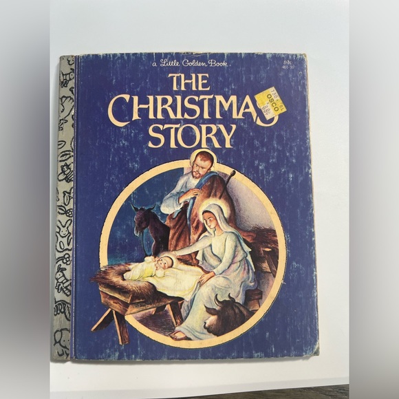 VINTAGE A Little Golden Book THE CHRISTMAS STORY 1952 - Picture 1 of 4